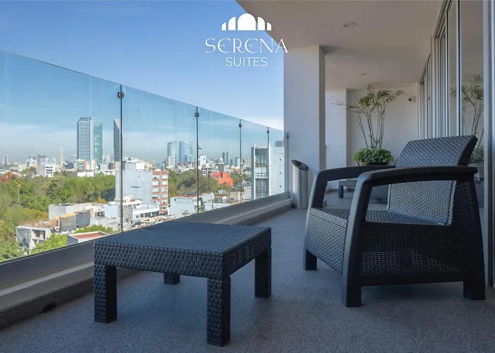 Stylish With Picturesque Rooftop Pool In Condesa Apartamento México DF