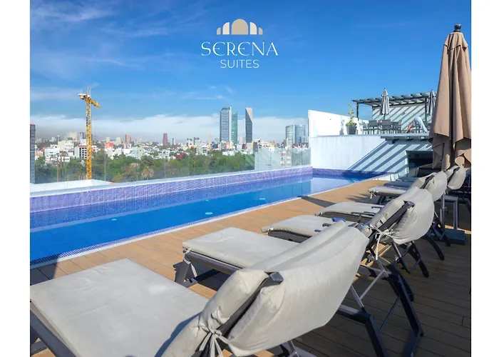 Stylish With Picturesque Rooftop Pool In Condesa Appartamento Città del Messico