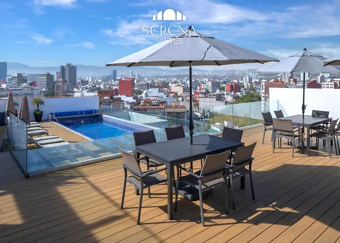 Appartamento Stylish With Picturesque Rooftop Pool In Condesa
