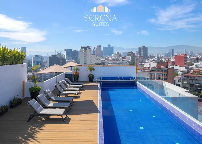 Stylish With Picturesque Rooftop Pool In Condesa Appartamento